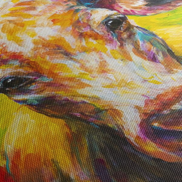 Slika - Slikana krava (90x60 cm)
