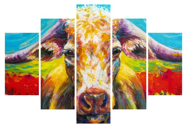 Slika - Slikana krava (150x105 cm)