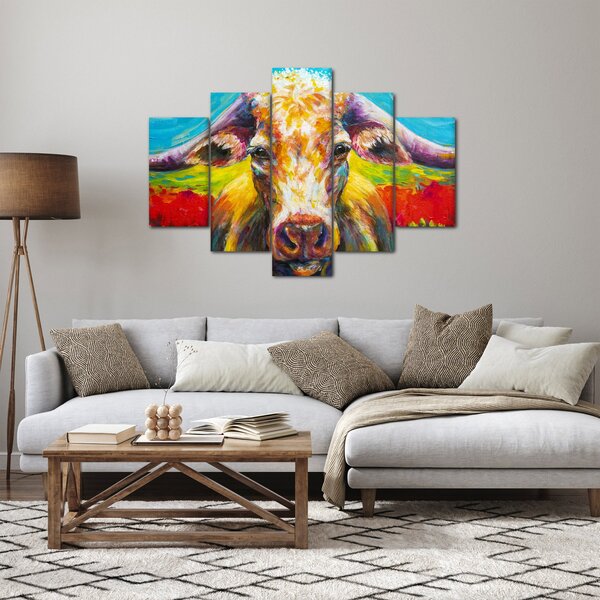 Slika - Slikana krava (150x105 cm)