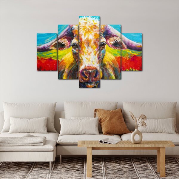 Slika - Slikana krava (150x105 cm)