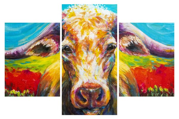 Slika - Slikana krava (90x60 cm)