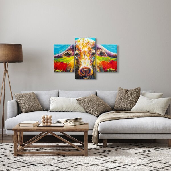 Slika - Slikana krava (90x60 cm)