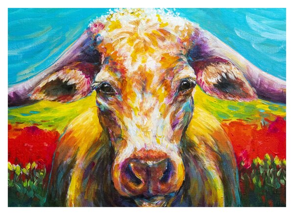 Slika - Slikana krava (70x50 cm)