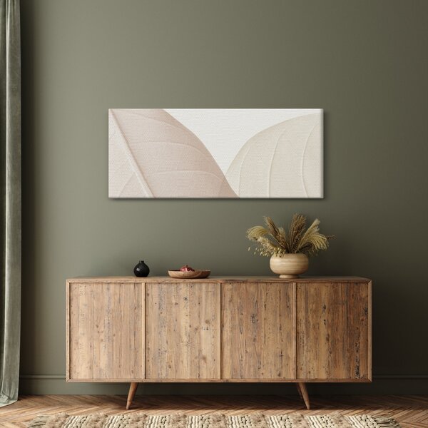 Slika - Teksturirano lišće (120x50 cm)
