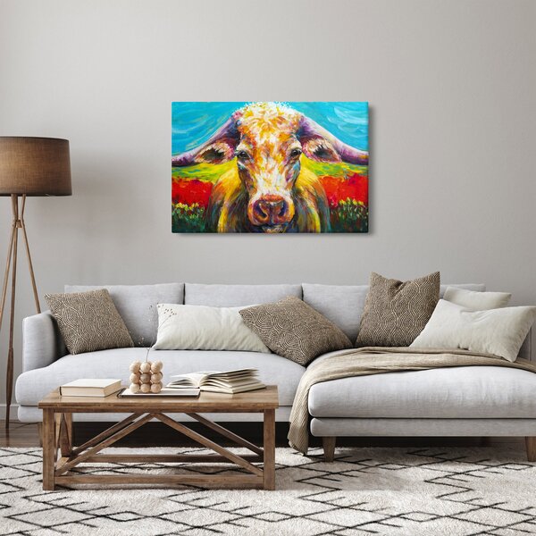 Slika - Slikana krava (90x60 cm)