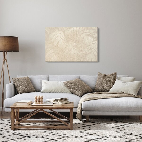Slika - Lišće u teksturi (90x60 cm)