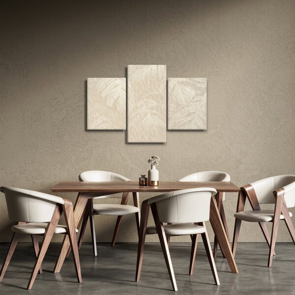 Slika - Lišće u teksturi (90x60 cm)