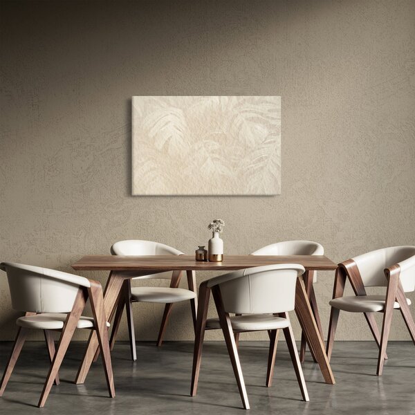 Slika - Lišće u teksturi (90x60 cm)