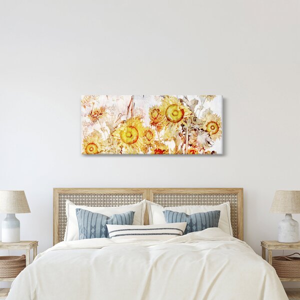 Slika - Slikani suncokret (120x50 cm)