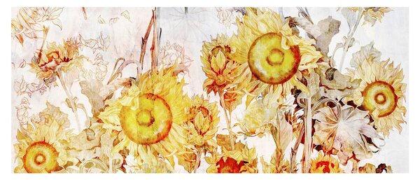 Slika - Slikani suncokret (120x50 cm)