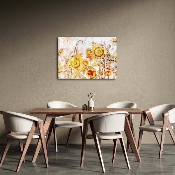 Slika - Slikani suncokret (70x50 cm)