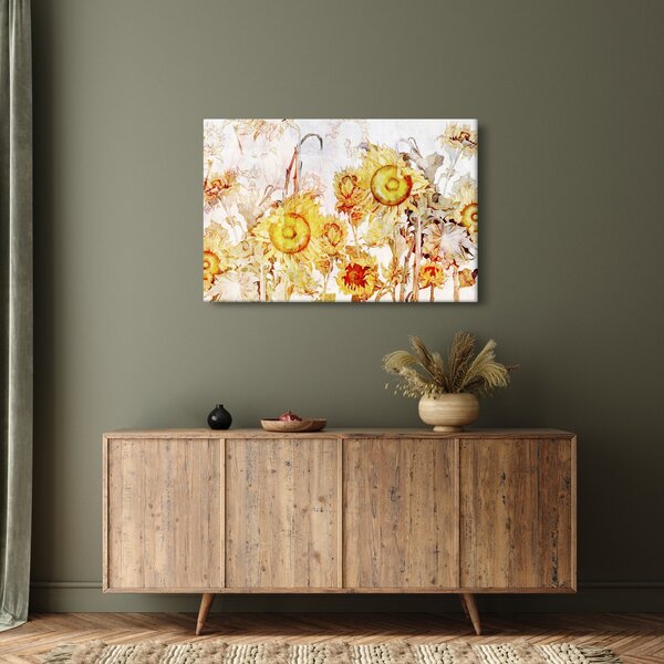 Slika - Slikani suncokret (90x60 cm)