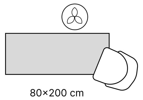 Krem/boje slonovače ručno rađena staza od mješavine vune 80x200 cm Majoli – Elle Decoration