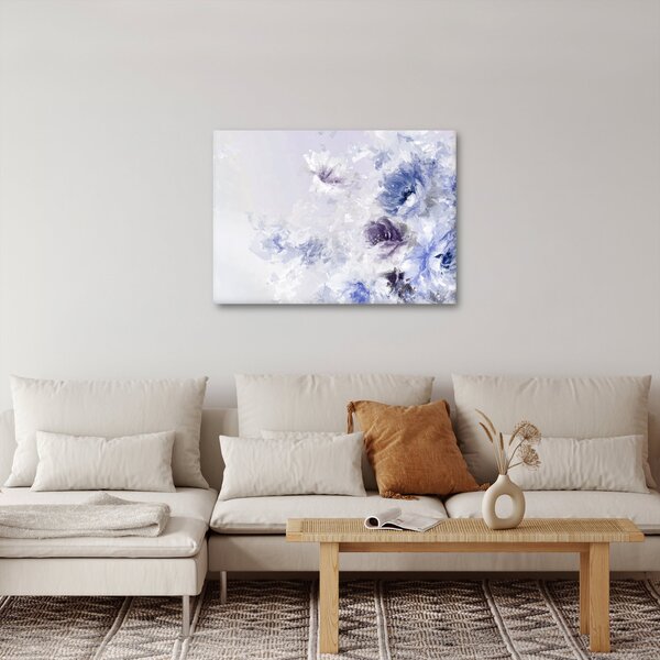 Slika - Cvijeće, teksturirana slika (70x50 cm)
