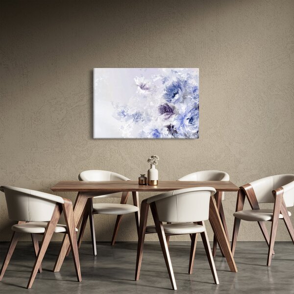 Slika - Cvijeće, teksturirana slika (90x60 cm)