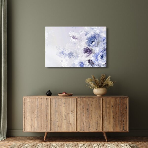 Slika - Cvijeće, teksturirana slika (90x60 cm)