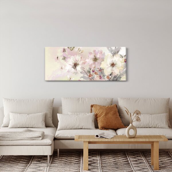 Slika - Slikano cvijeće (120x50 cm)