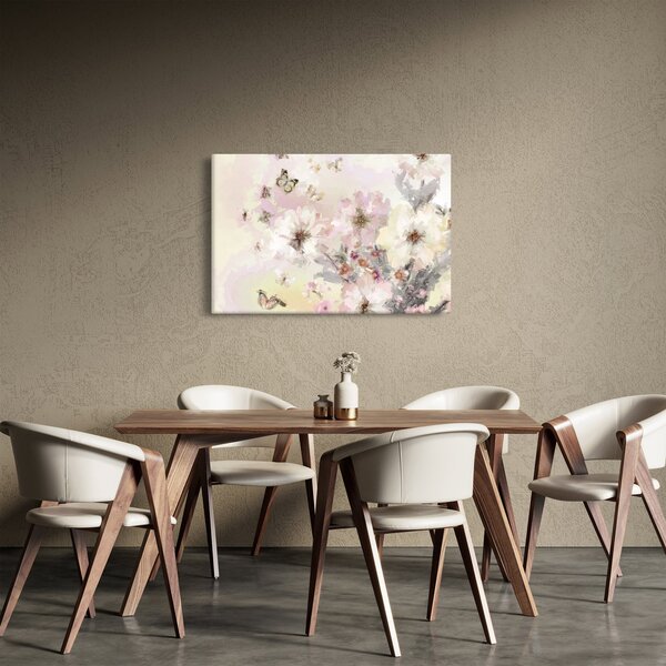 Slika - Slikano cvijeće (90x60 cm)