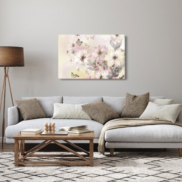 Slika - Slikano cvijeće (90x60 cm)