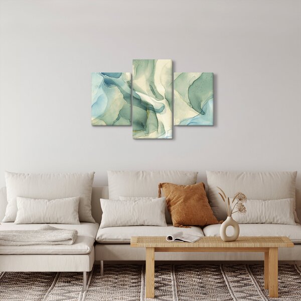 Slika - Apstrakcija tintom 3 (90x60 cm)