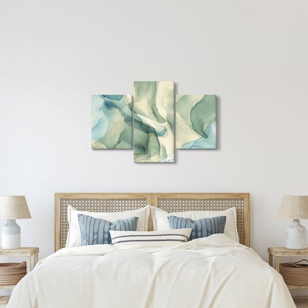 Slika - Apstrakcija tintom 3 (90x60 cm)