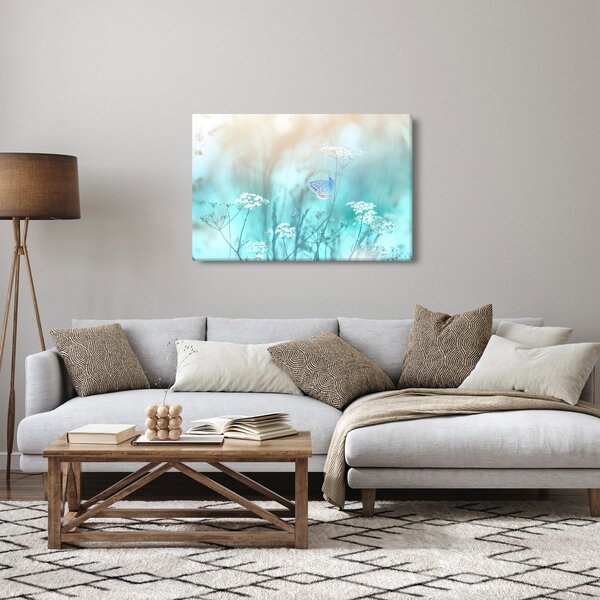 Slika - Leptirić u plavom (90x60 cm)