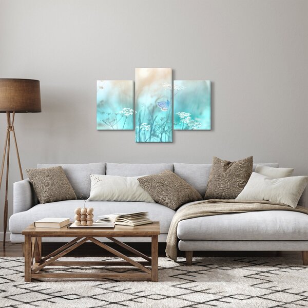 Slika - Leptirić u plavom (90x60 cm)