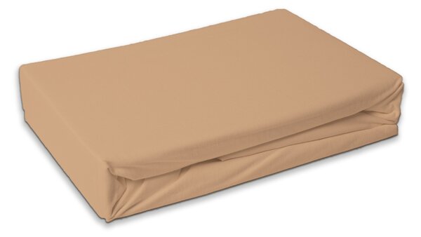 Frotirna plahta PREMIUM bež 140x200 cm