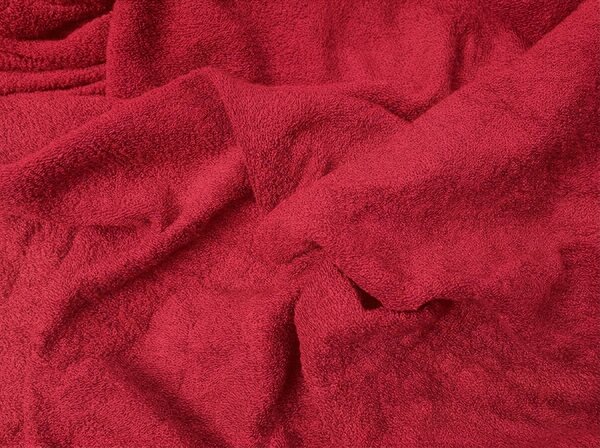 Frotirna plahta PREMIUM crvena 180x200 cm