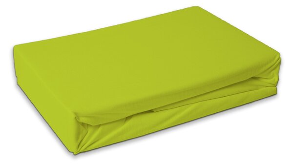 Frotir plahta PREMIUM limeta 140x200 cm