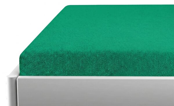 Frotirna plahta za dječji krevet PREMIUM 60x120 cm mentol