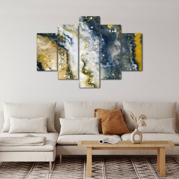 Slika - Zlatna apstrakcija (150x105 cm)
