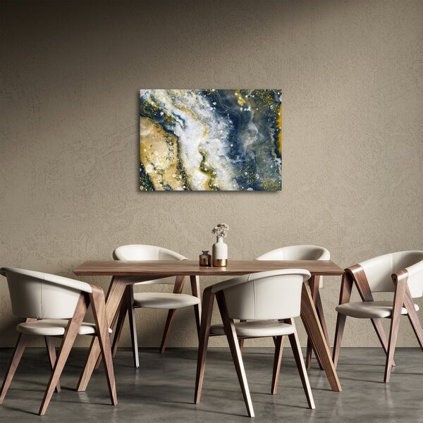 Slika - Zlatna apstrakcija (70x50 cm)