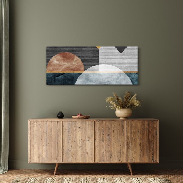 Slika - Oblici i teksture (120x50 cm)