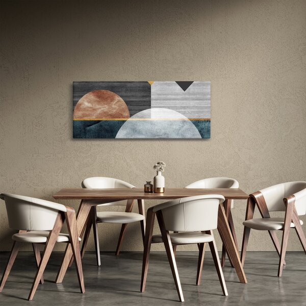 Slika - Oblici i teksture (120x50 cm)