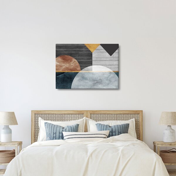 Slika - Oblici i teksture (70x50 cm)