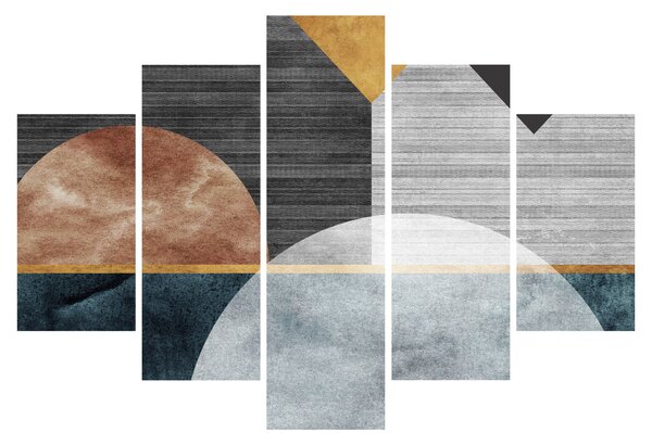 Slika - Oblici i teksture (150x105 cm)