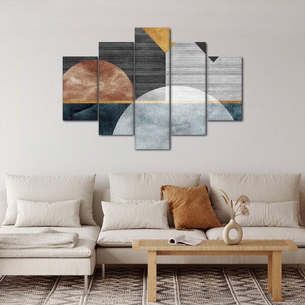 Slika - Oblici i teksture (150x105 cm)