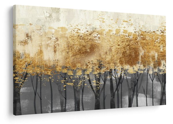 Slika - Zlatna stabla (90x60 cm)