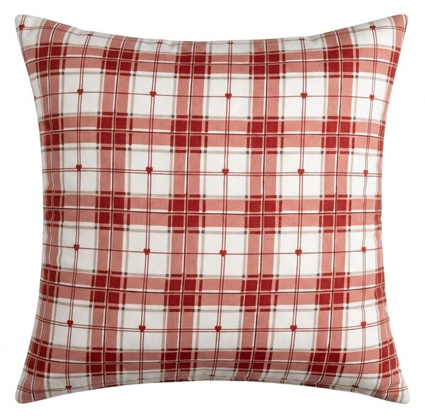 Jastučnica od mikrovlakana TARTAN HEART 45x45 cm, šarena