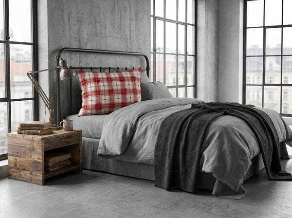 Jastučnica od mikrovlakana TARTAN HEART 50x70 cm, šarena