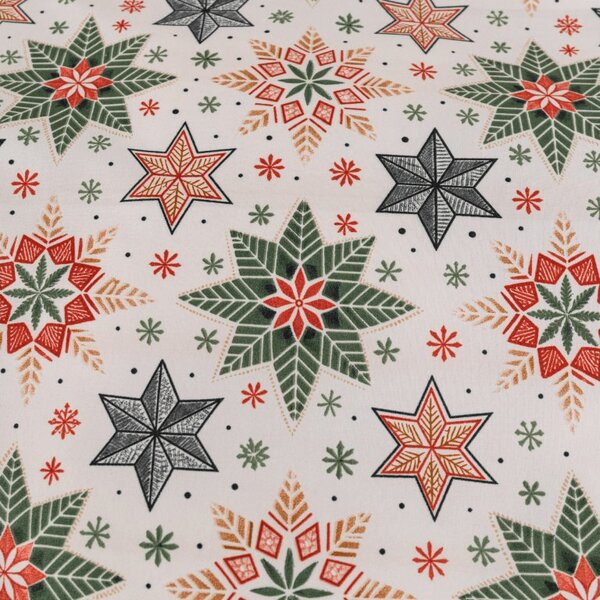 Posteljina od mikrovlakana CHRISTMAS STAR šarena Dimenzije posteljine: 70 x 90 cm | 140 x 200 cm