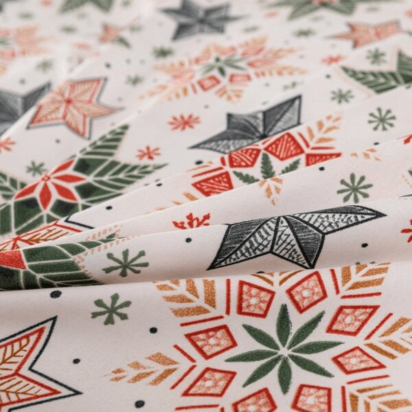Posteljina od mikrovlakana CHRISTMAS STAR šarena Dimenzije posteljine: 70 x 90 cm | 140 x 200 cm