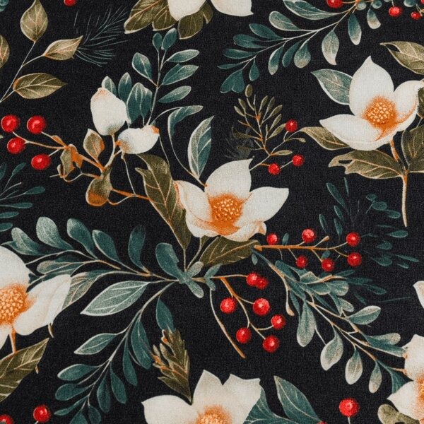 Posteljina od mikrovlakana WINTER MAGNOLIA šarena Dimenzije posteljine: 70 x 90 cm | 140 x 200 cm