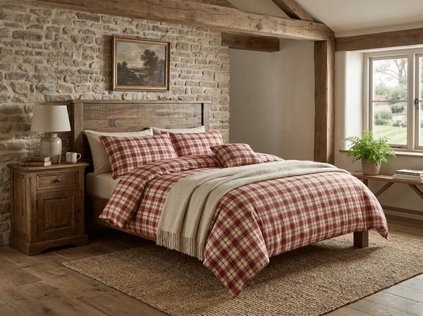 Posteljina od mikrovlakana TARTAN HEART šarena Dimenzije posteljine: 70 x 90 cm | 140 x 200 cm
