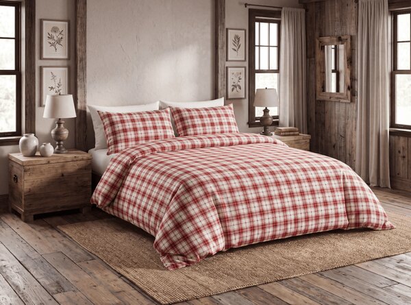 Posteljina od mikrovlakana TARTAN HEART šarena Dimenzije posteljine: 70 x 90 cm | 140 x 200 cm
