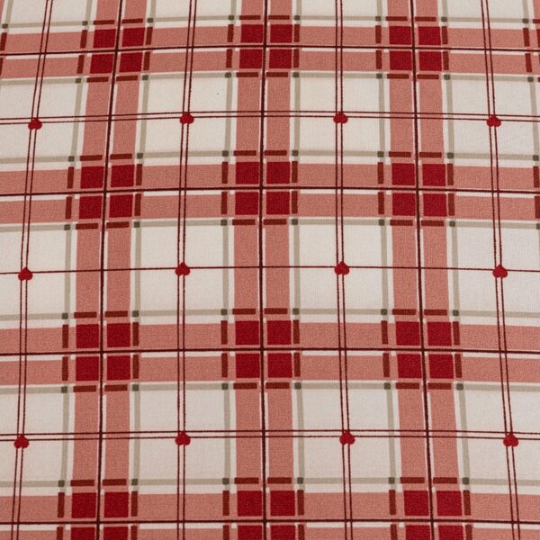 Posteljina od mikrovlakana TARTAN HEART šarena Dimenzije posteljine: 70 x 90 cm | 140 x 200 cm