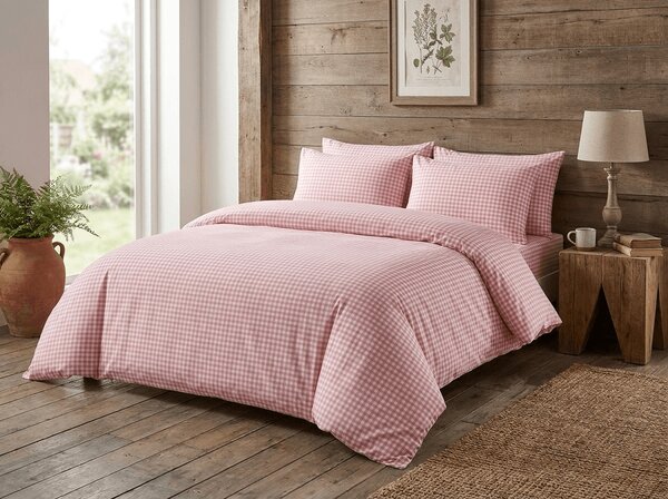 Kretonska posteljina PINK CUBIS ružičasta Dimenzije posteljine: 70 x 80 cm | 140 x 200 cm
