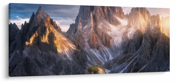 Slika - Planinska panorama (120x50 cm)