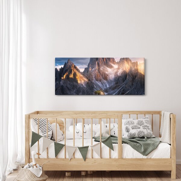 Slika - Planinska panorama (120x50 cm)